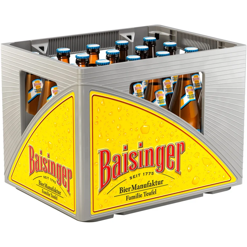 Baisinger Teufels Weisse Hefeweizen alkoholfrei 20x 0,5 Liter