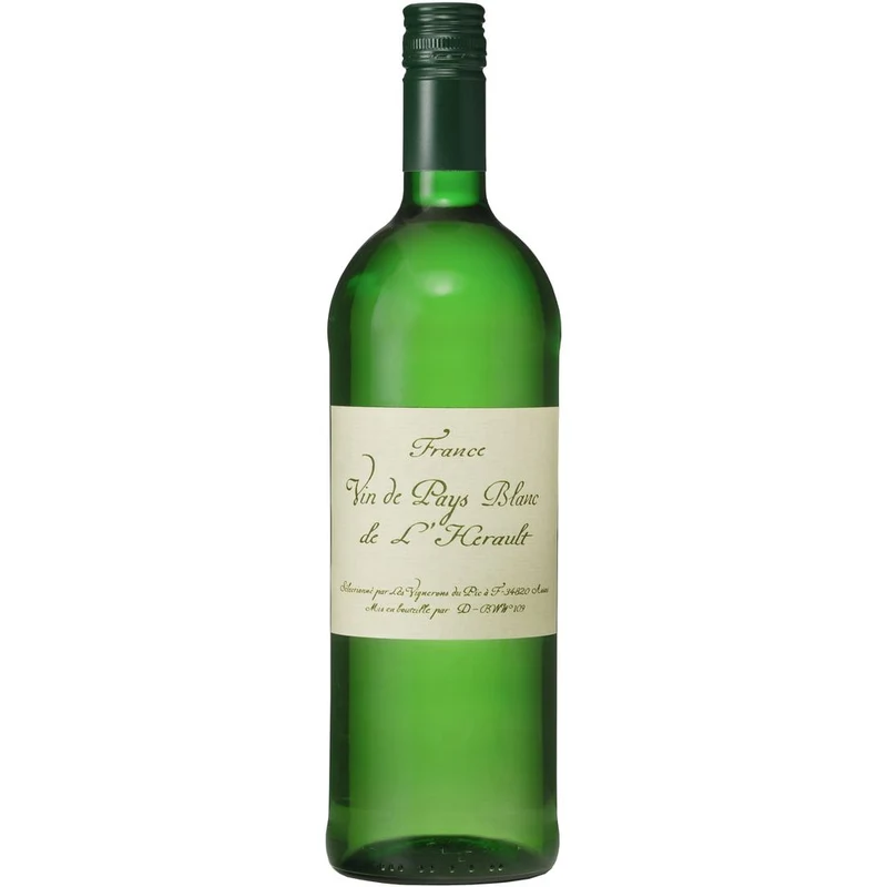 Vin de Pays de l´Herault Blanc 6x 1 Liter (MEHRWEG)