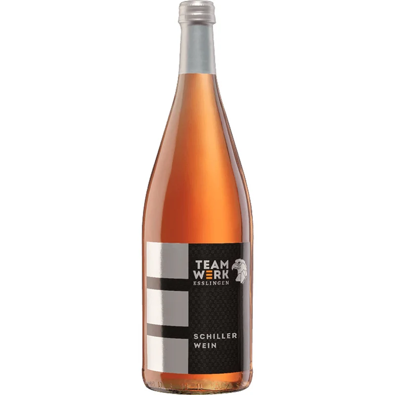 Teamwerk Esslingen Schillerwein QbA halbtrocken 12x 1 Liter (MEHRWEG)