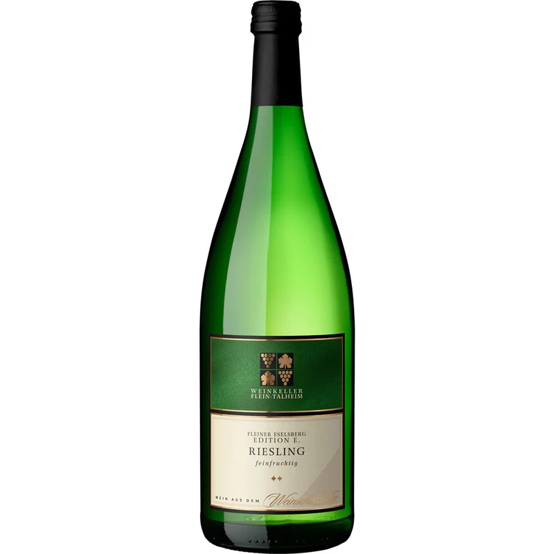 Genossenschaftskellerei Heilbronn Fleiner Eselsberg Riesling QbA feinfruchtig 12x 1 Liter (MEHRWEG)