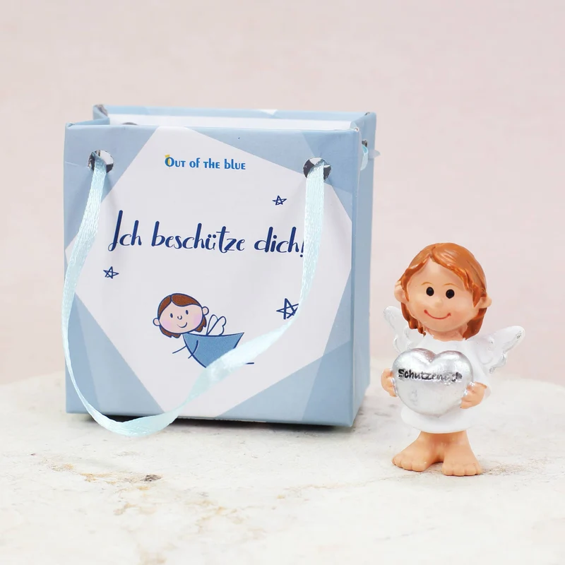 Schutzengel in Geschenktüte