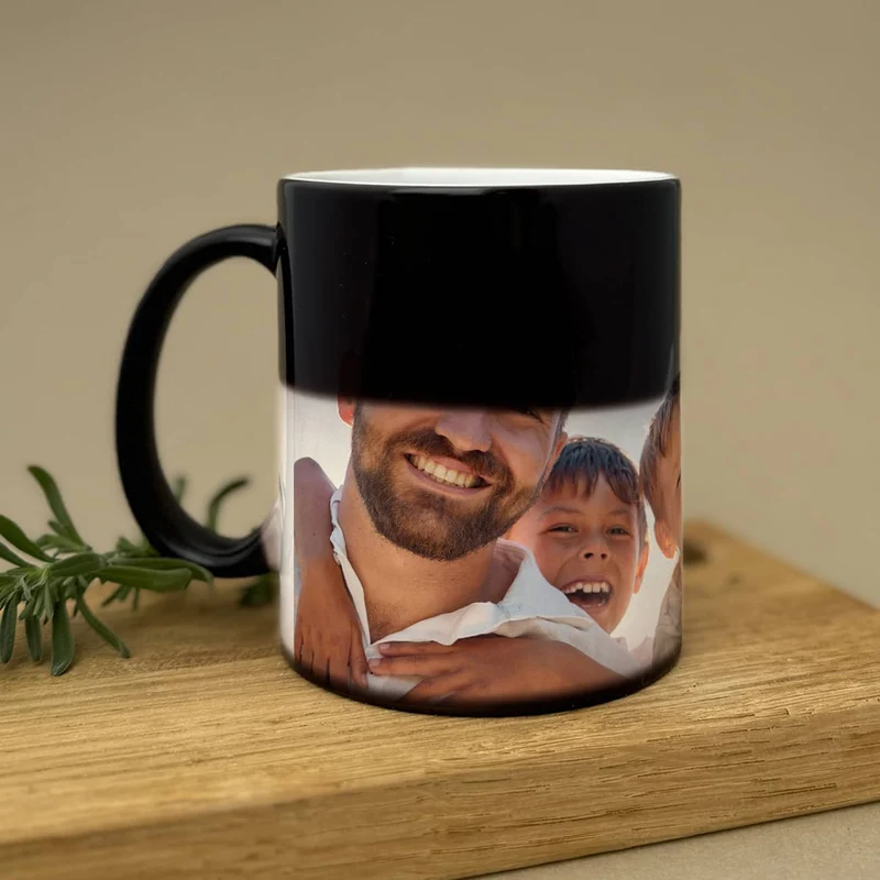 Magic Tasse mit Ihrem Lieblingsfoto und Thermo-Effekt