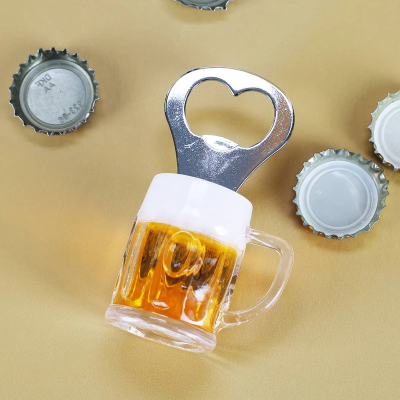 Magnetischer Flaschenöffner in Form eines Bierkrugs