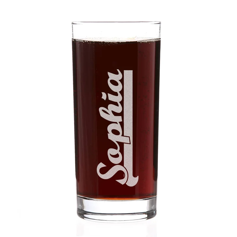 Trinkglas mit Gravur