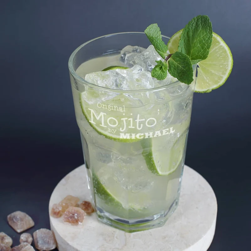 Cocktailglas Original Mojito mit Namensgravur