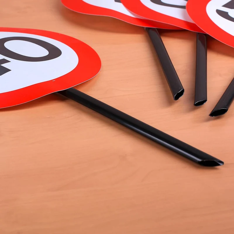 Schild mit Stab zum 40. Geburtstag