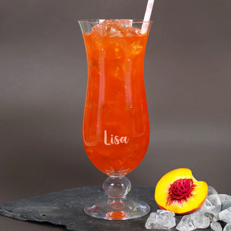 Großes Cocktailglas graviert mit Name