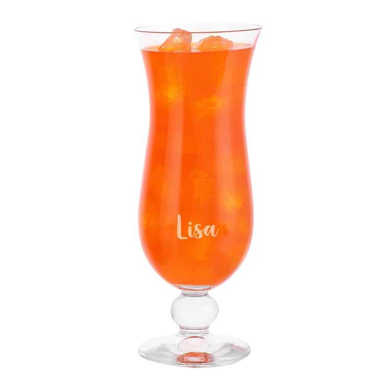 Großes Cocktailglas graviert mit Name