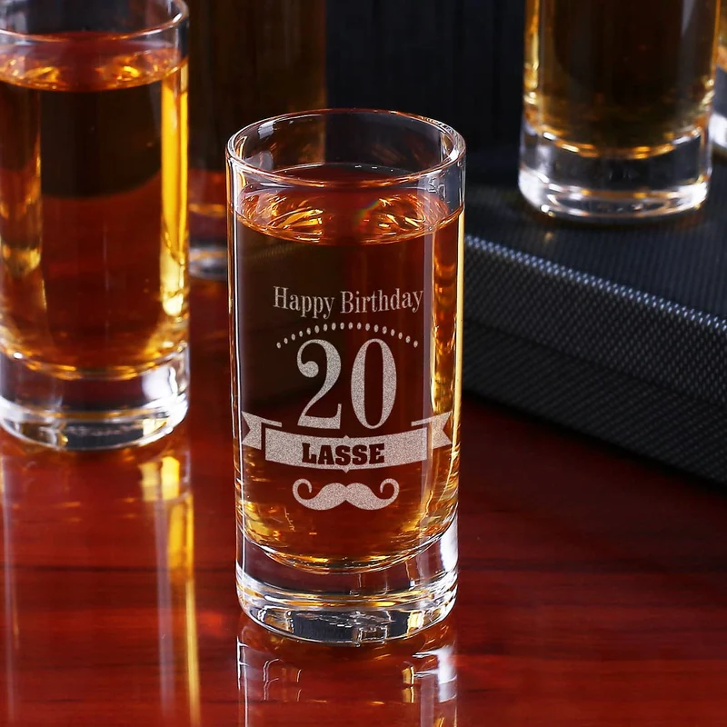 Personalisiertes Geburtstags Schnapsglas
