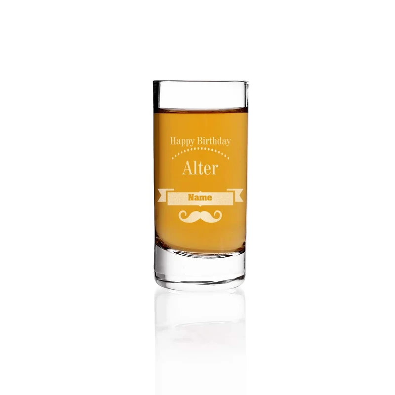 Personalisiertes Geburtstags Schnapsglas