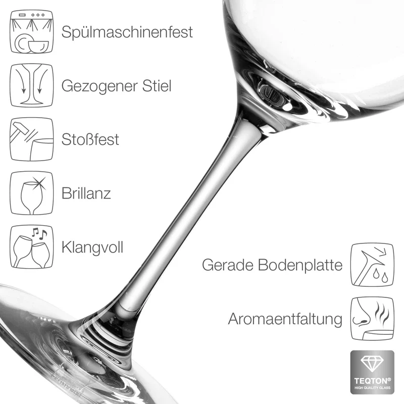 Weinglas - großes Glas, kleines Glas, Wunschtext