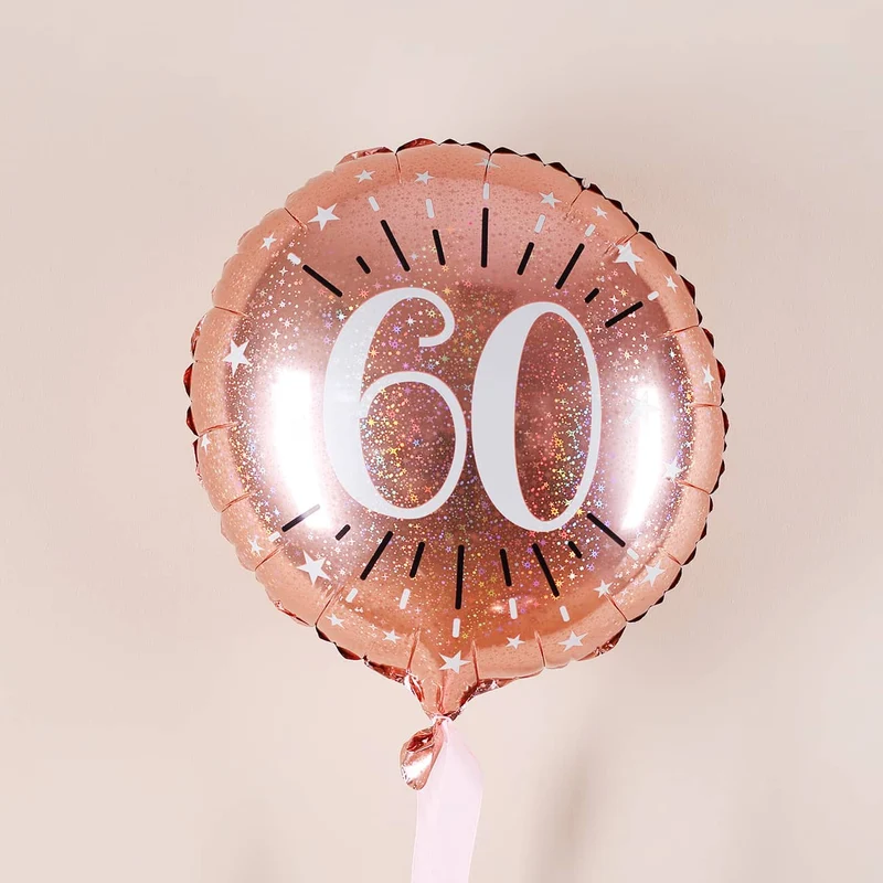 Folienballon Rosé zum Geburtstag
