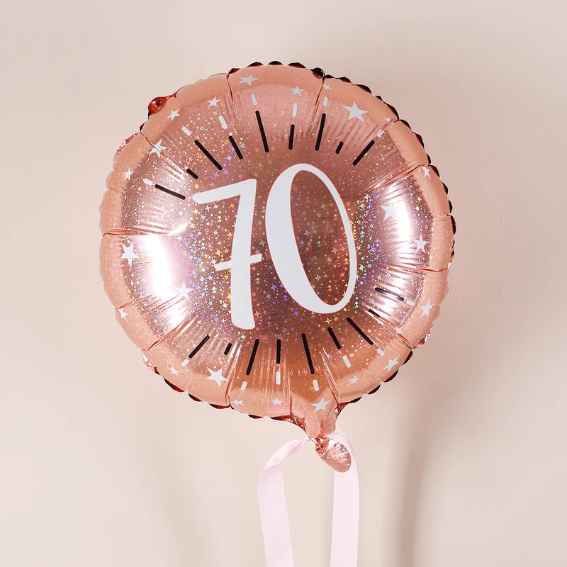 Folienballon Rosé zum Geburtstag