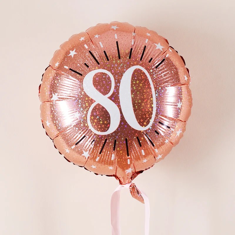 Folienballon Rosé zum Geburtstag