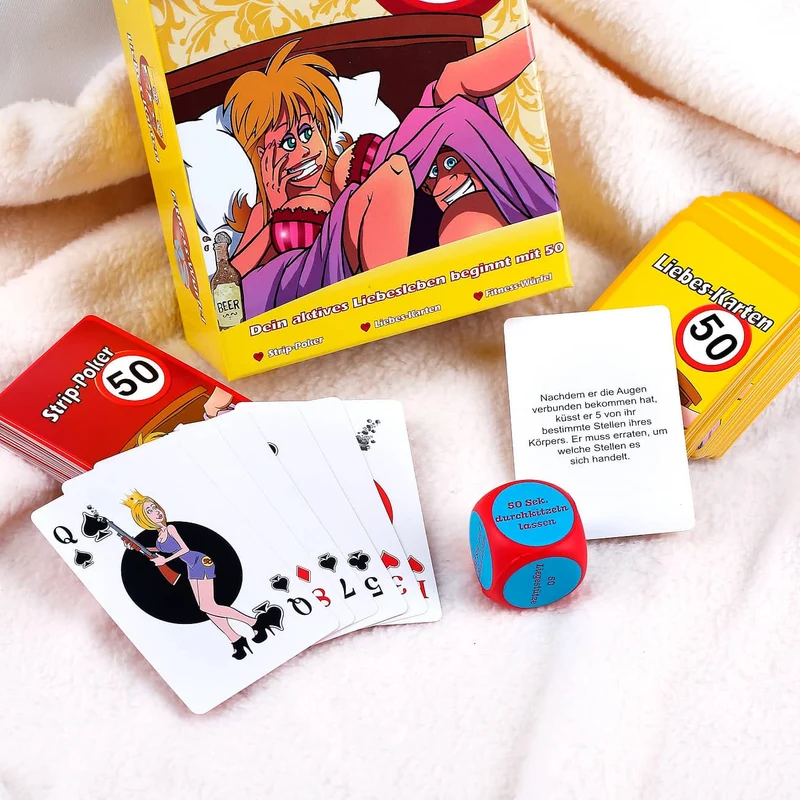 3 Liebes-Spiele für alle ab 50 !