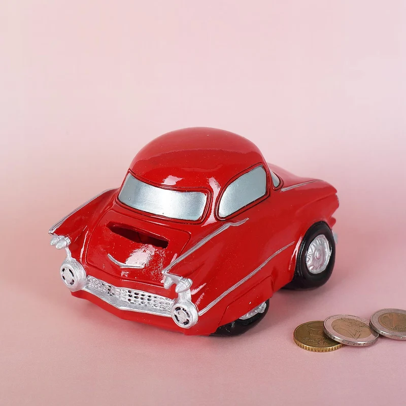 Rote Spardose Oldtimer - American Style