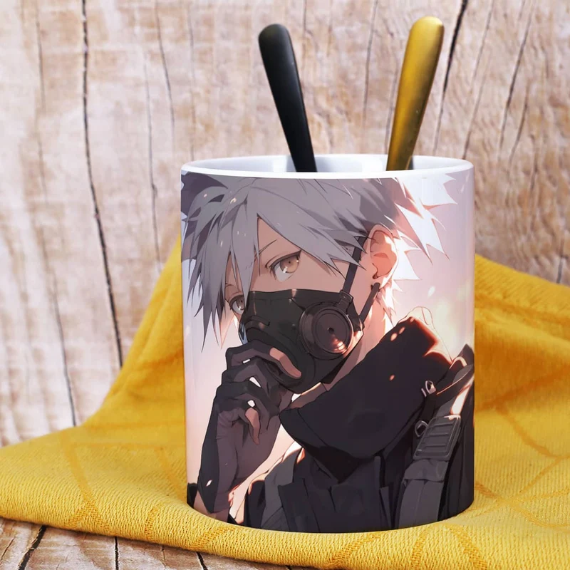 Persönliche Anime-Tasse mit Lieblingsfigur und Wunschname