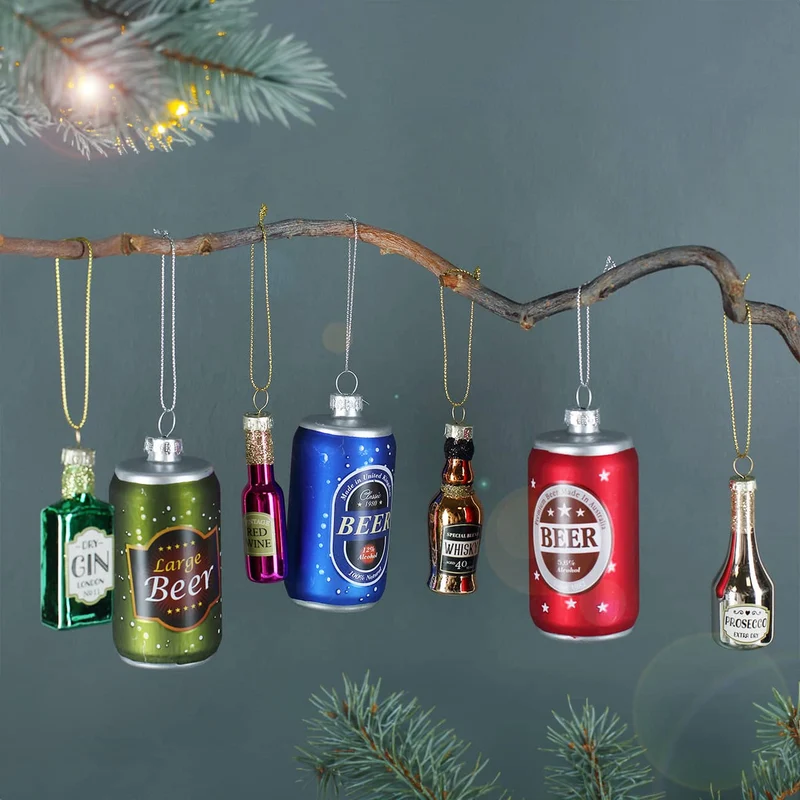 Lustiger Weihnachtsbaumschmuck - Drinks