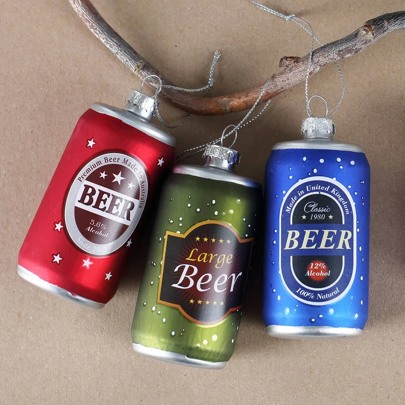 Lustiger Weihnachtsbaumschmuck - Drinks