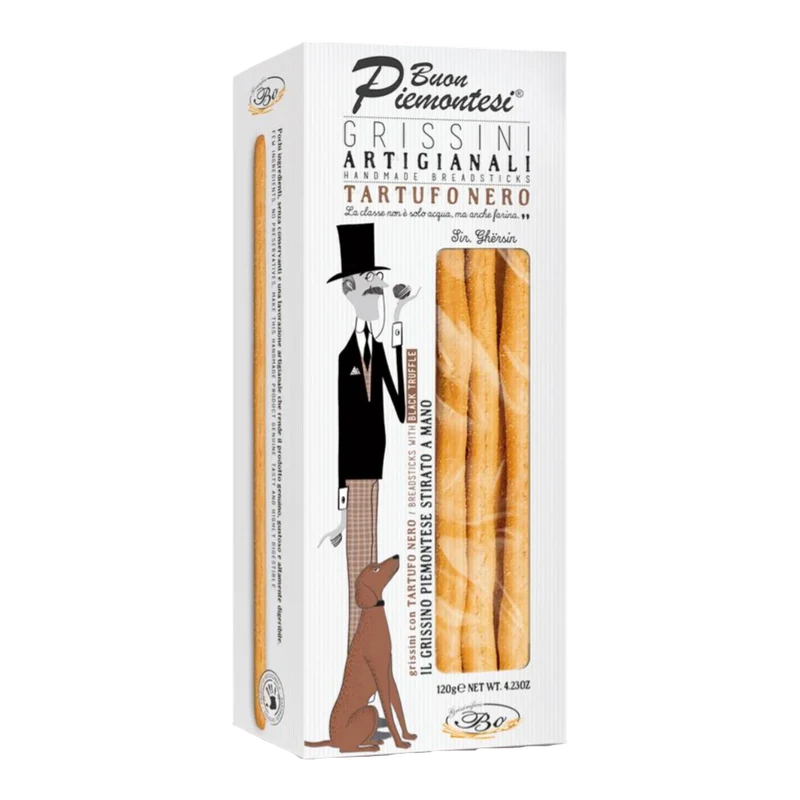 Grissini Artigianali Tartufo Nero 120g.