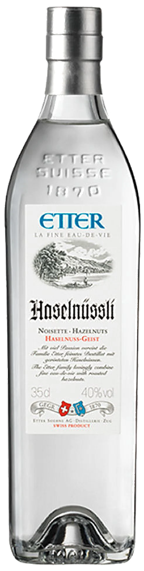 Etter Haselnüssli Geist 0,35L
