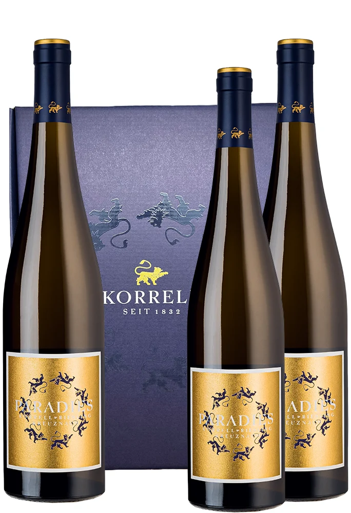 3er PARADIES Vertikale im Geschenkkarton