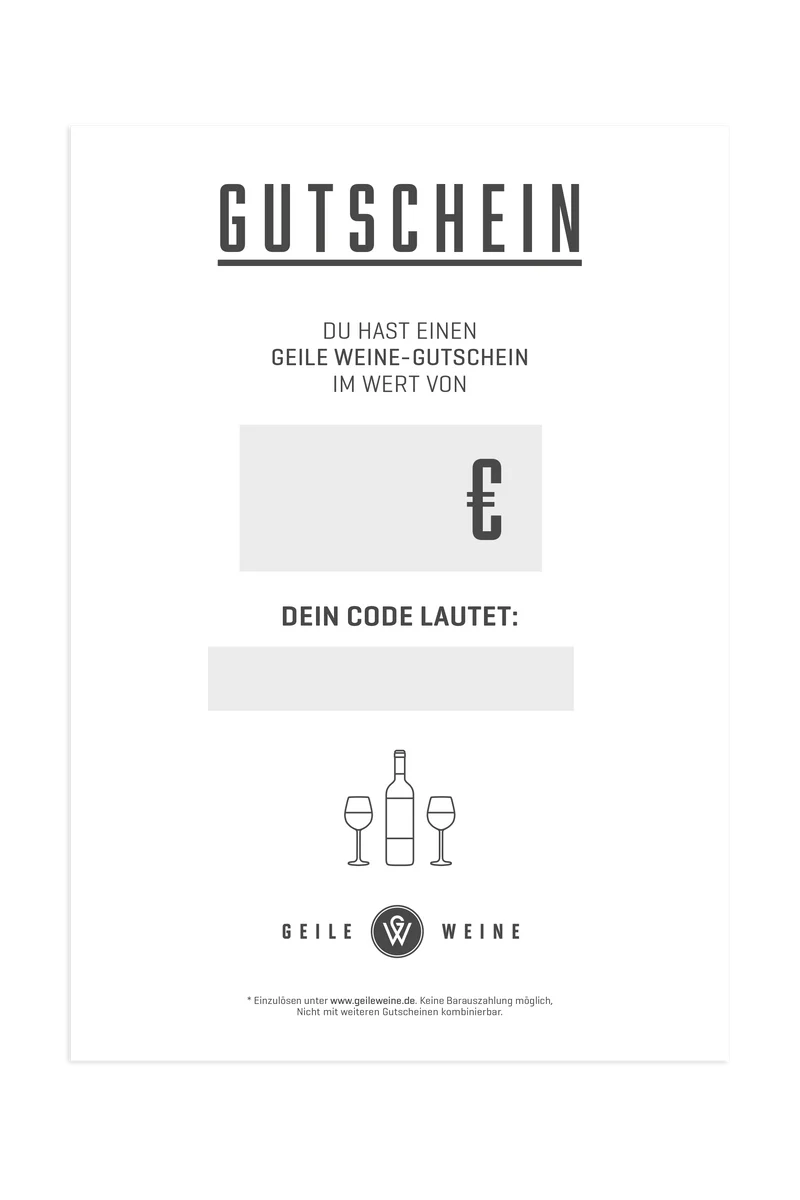 Gutschein (per Mail)