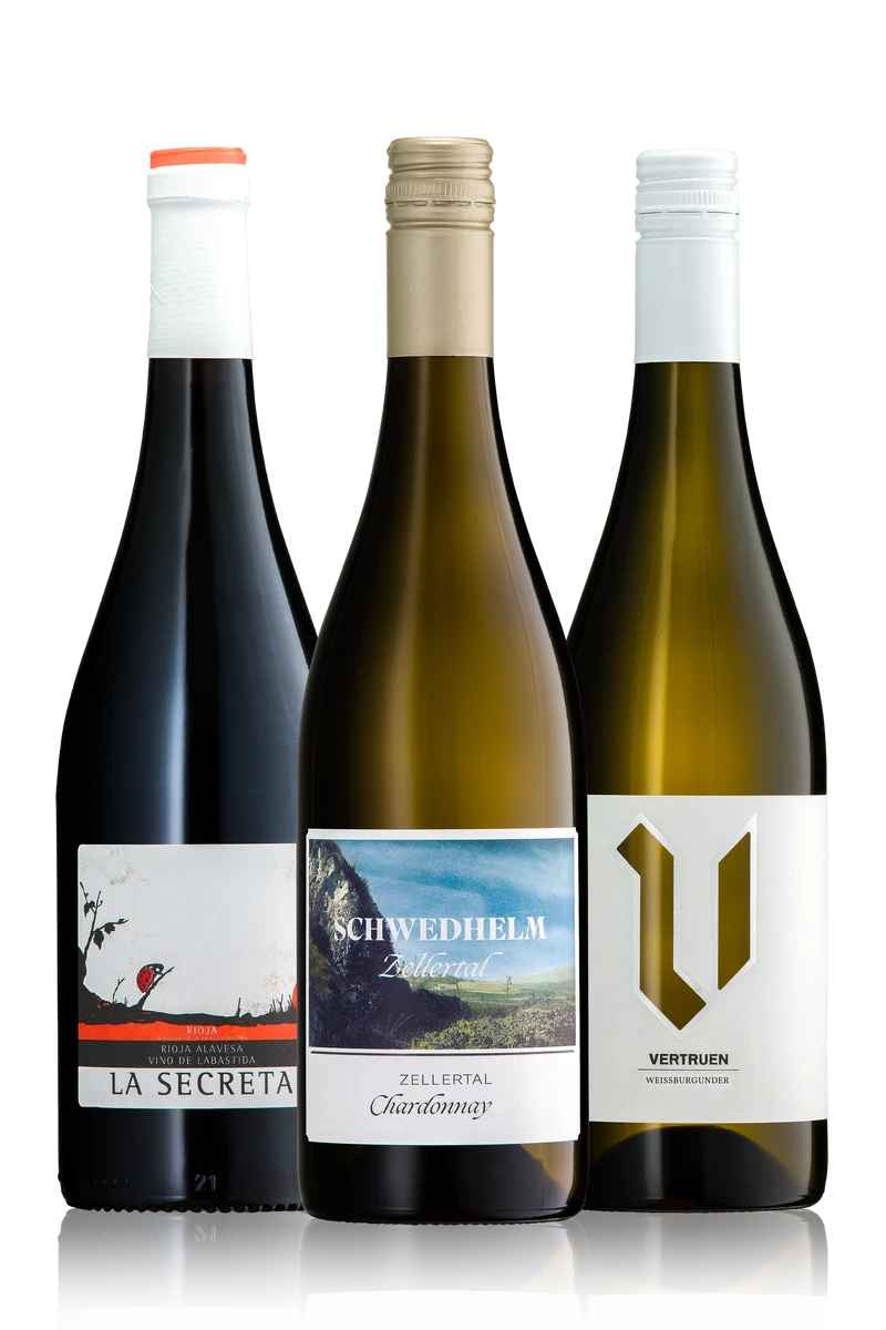 Weintrio zu Geflügel