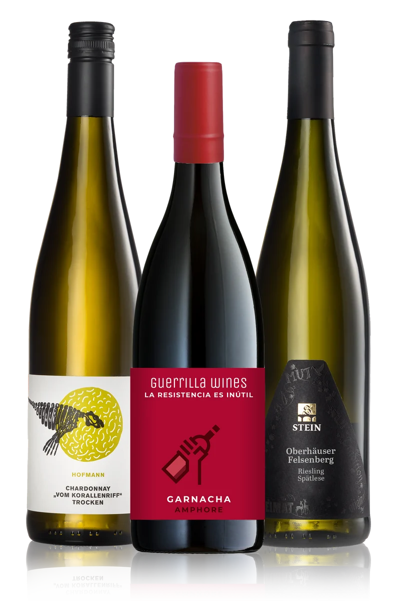 Weintrio zu Käse