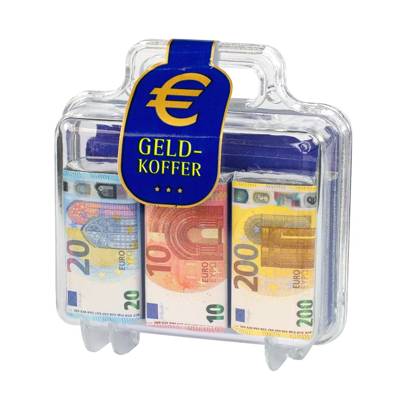 Euro Köfferchen mit Schokolade | Geldgeschenk