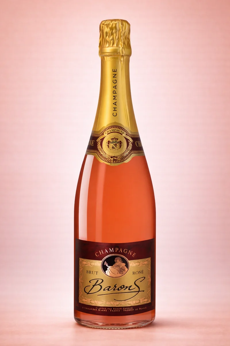 Champagne Baron's Brut Rosé