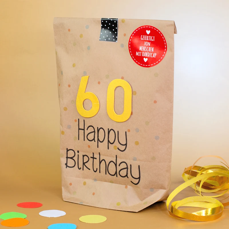 Wundertüte zum 60. Geburtstag