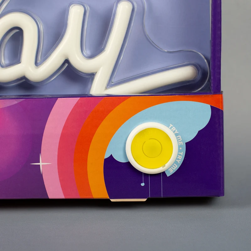 Neon Schild - Happy Birthday 42 x 28 cm