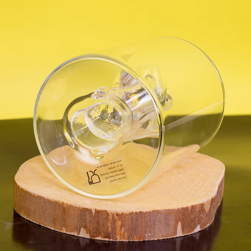 Trinkglas Mittelfinger als lustiges Geschenk