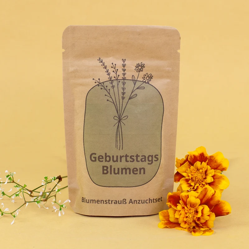 Anzuchtset - Geburtstagsblumen | Blumenstrauß