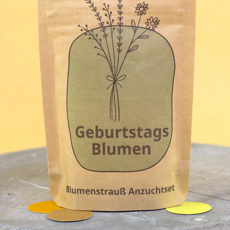 Anzuchtset - Geburtstagsblumen | Blumenstrauß
