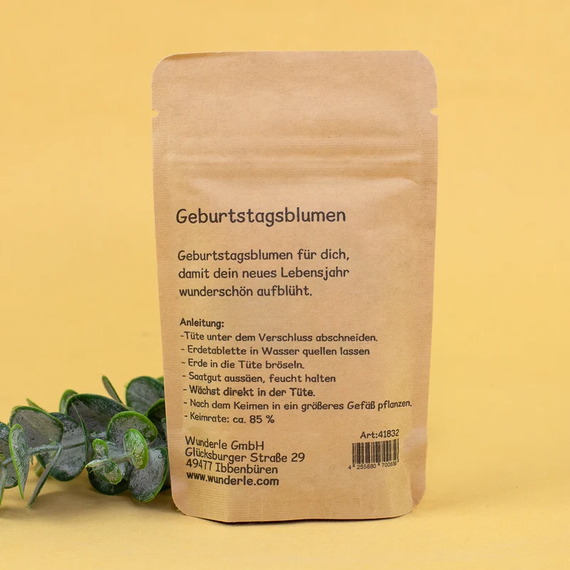 Anzuchtset - Geburtstagsblumen | Blumenstrauß