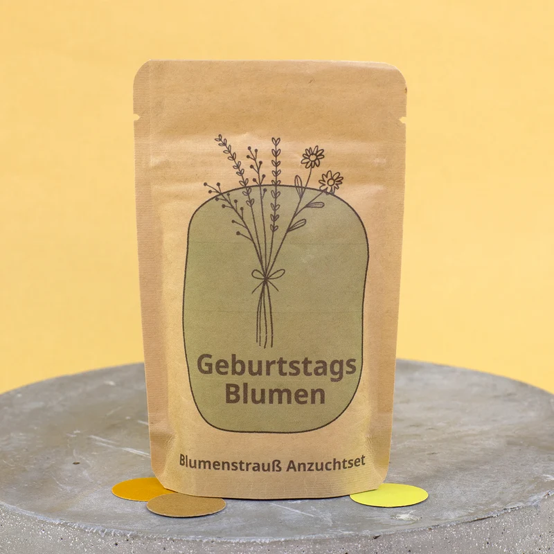 Anzuchtset - Geburtstagsblumen | Blumenstrauß