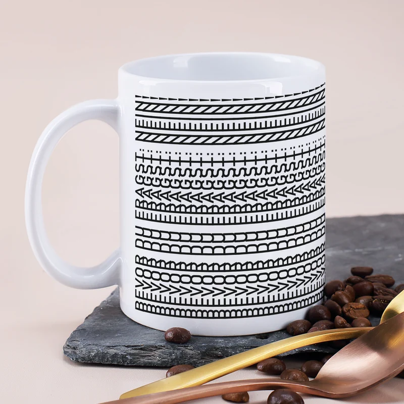 Kaffeetasse 'Bevor du fragst: Nein!' | Keramik Tasse mit versteckter Botschaft als lustiges Geschenk