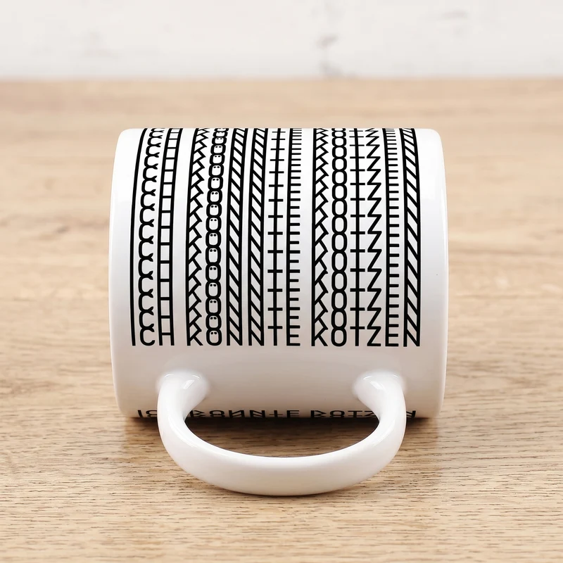 Kaffeetasse 'Ich könnte kotzen' | Tasse mit versteckter Botschaft als lustiges Geschenk mit Humor