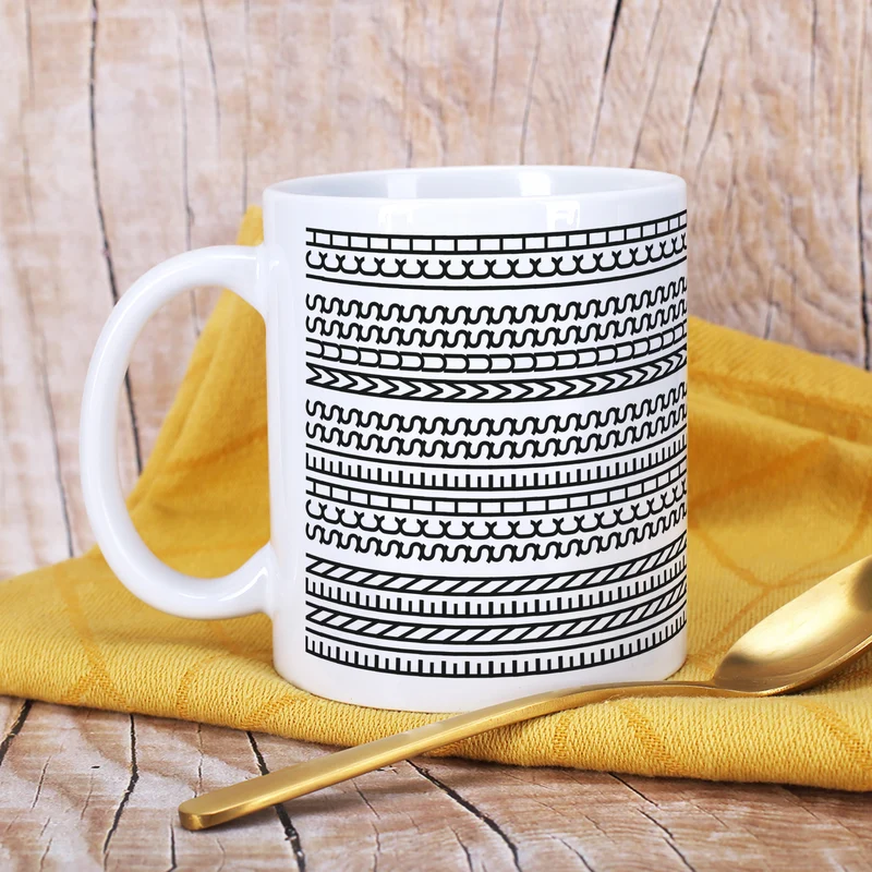 Tasse 'Einen Scheiss muss ich' | Kaffeetasse mit versteckter Botschaft als lustiges Geschenk