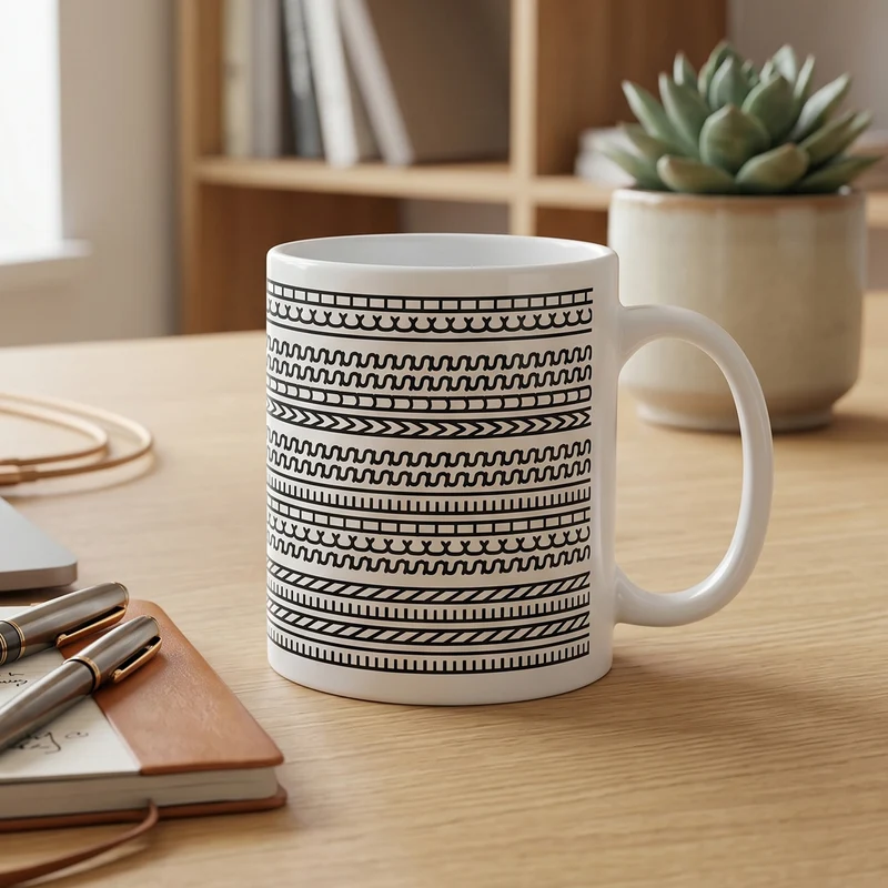 Tasse 'Einen Scheiss muss ich' | Kaffeetasse mit versteckter Botschaft als lustiges Geschenk