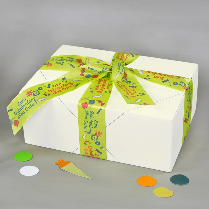 Geschenkband für Schulanfang & Einschulung 3m