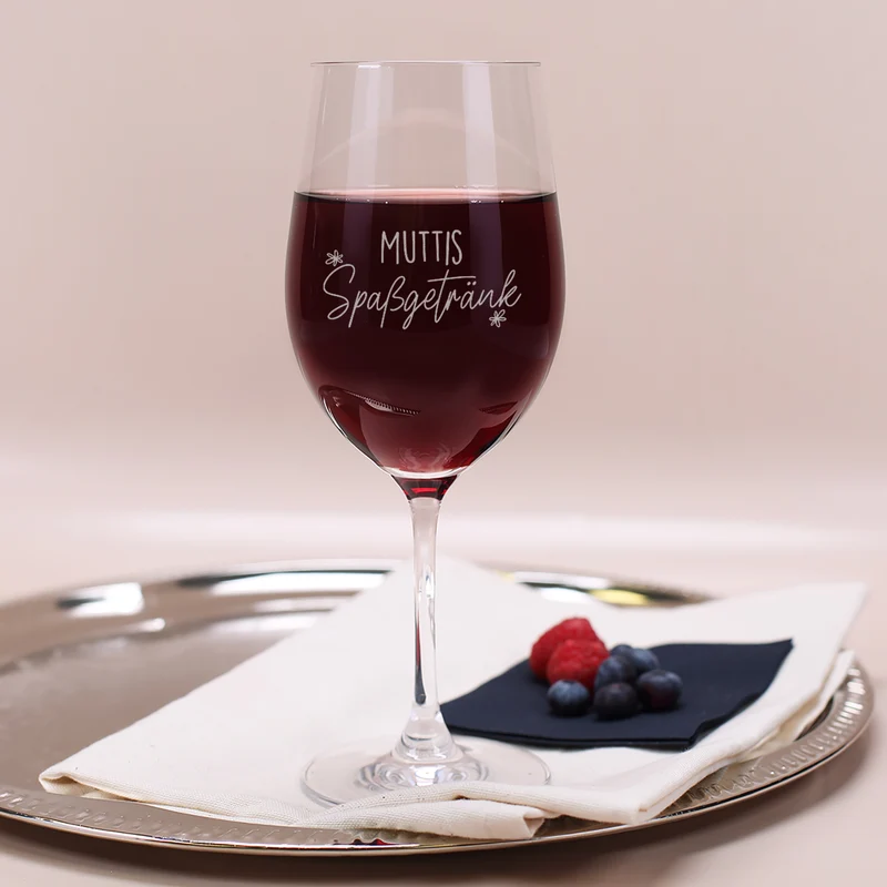 Leonardo Wein & Cocktail Glas mit Gravur personalisiert | Spaßgetränk mit Name als Geschenk für Frauen