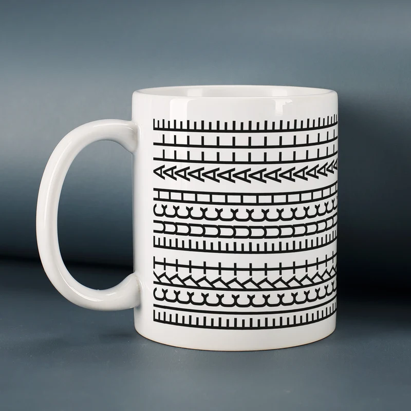 Kaffeetasse 'F*ckt euch alle' als lustiges Geschenk | Tasse mit versteckter Botschaft
