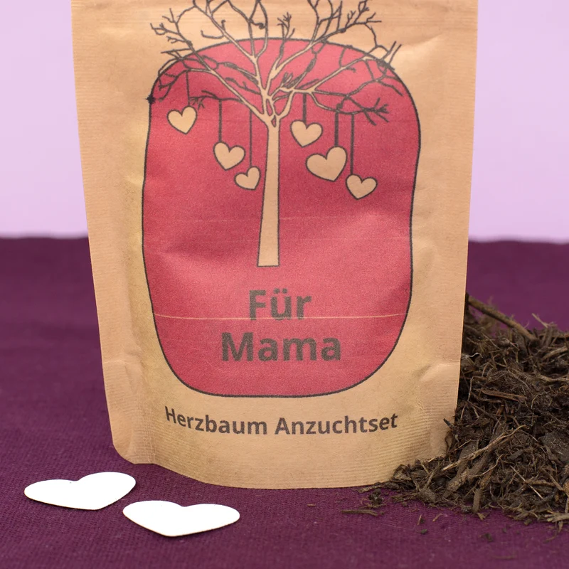 Anzuchtset für Mama zum Muttertag | Herzbaum