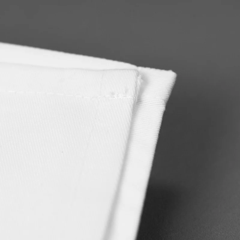 Personalisierte Stoffserviette zur Hochzeit mit Eukalyptus & Blumenrahmen | Tischdeko mit Namen & Datum