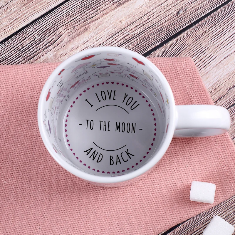 Personalisierte Tasse 'Ich liebe dich jeden Tag' mit Wunschtext | Geschenk für Paare & Valentinstag
