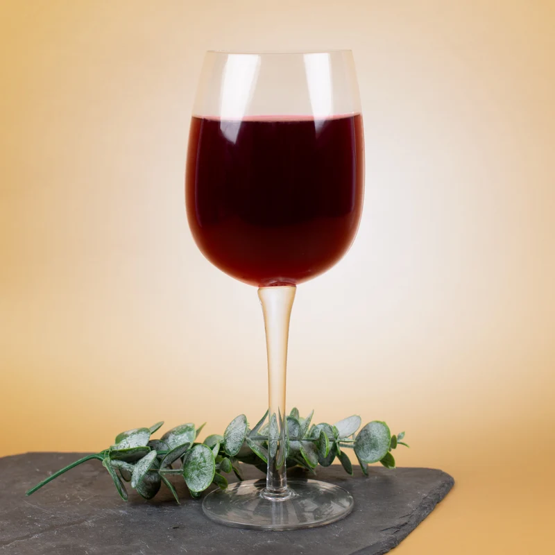 Halbes Weinglas | Scherzartikel für Weinliebhaber