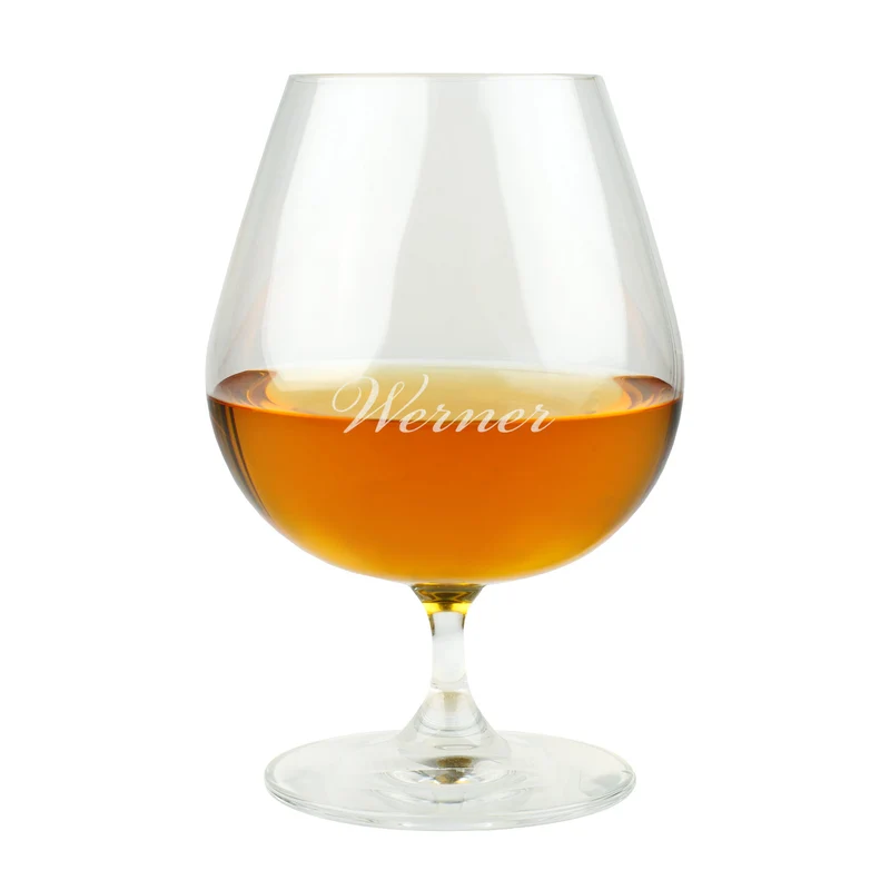 Leonardo Cognacschwenker & Whiskyglas mit Gravur | Personalisiert mit Name - Geschenk für Genießer